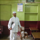 Sri Kumar, a waiter in the Indian Coffee House. Originally from Kerala, Kumar has worked at the Coffee House for eight years. Jaipur, India.